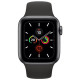 Apple Watch Series 5 (GPS) 40mm Space Grey Aluminium Case with Black Sport Band (MWV82)