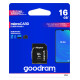 Карта пам`яті MicroSDHC 16GB UHS-I Class 10 Goodram + SD-adapter (M1AA-0160R12)