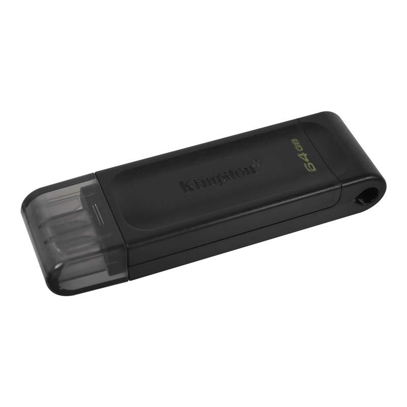 Накопичувач Kingston 64GB USB 3.2 Type-C Gen 1 DT70