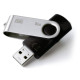 Флеш-накопичувач USB2.0  8GB Goodram UTS2 (Twister) Black (UTS2-0080K0R11)
