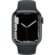 Apple Watch Series 7 GPS 41mm Midnight Aluminium Case with Midnight Sport Band (MKMX3)