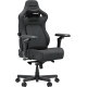 Кресло для геймеров Anda Seat Kaiser 4 V2 Size XL PVC Dark Gray Fabric (AD12YDDC-XLL-20-GB-CF-03)