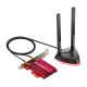 Беспроводной адаптер PCIe TP-Link ARCHER TX3000E (AX3000, Wi-Fi 6, Bluetooth 5.0, WPA3, 2 внешних выносных антенны)