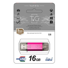 Флеш-накопичувач USB 3.0 16GB Type-C T&G 009 Star Series Fuchsia (TG009TC-16GFC3)
