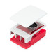 Корпус Raspberry Pi 5 Case Red/White (RSP-CASE5-PI5-WHT)