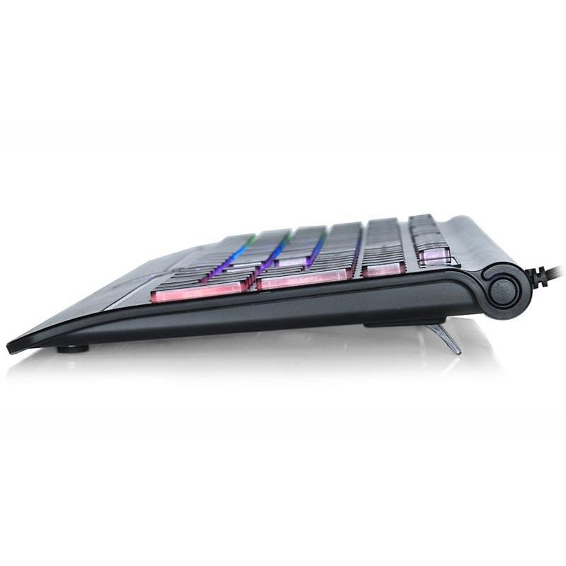 Клавиатура REAL-EL Comfort 8000 Backlit Ukr Black