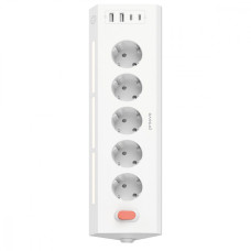 Мережевий фільтр Proove Prism Socket (5xAC + 2xType-C + 2xUSB) 1.6m white (PSPS25002202)