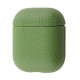 Чохол Leather Case AirPods 1/2 olive (57525)