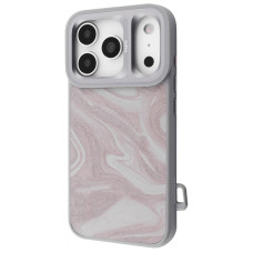 Чохол Kajsa Fluid Art with Magnetic Ring iPhone 17 Pro gray (65329)