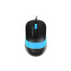 Комплект (клавіатура, миша) A4Tech F1010 Black/Blue