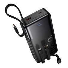 Повербанк Power Bank Hoco J156A Founder 22.5W+PD20W with 4 cables 20000 mAh (Black)