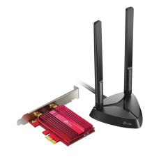 Беспроводной адаптер PCIe TP-Link ARCHER TX3000E (AX3000, Wi-Fi 6, Bluetooth 5.0, WPA3, 2 внешних выносных антенны)