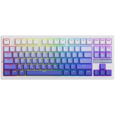 Бездротова клавіатура Proove Gaming Rampage (Ukraine Layout) gradient purple/white (WKRM00022419)
