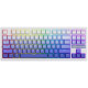 Бездротова клавіатура Proove Gaming Rampage (Ukraine Layout) gradient purple/white (WKRM00022419)