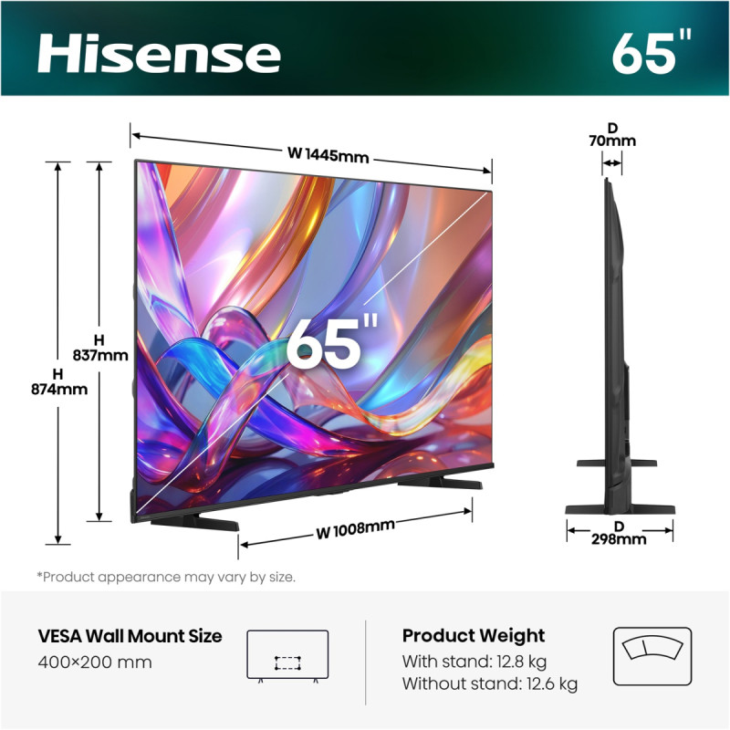 Телевизор Hisense 65E7S