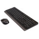 Комплект (клавиатура, мышь) беспроводной A4Tech FG1010 Black/Grey