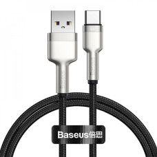 Кабель Baseus Cafule Metal Data Type-C 66W (1m) black (CAKF000101)