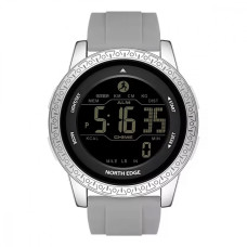 Цифровий Годинник NORTH EDGE Apollo silver (64961)