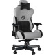 Крісло для геймерів Anda Seat T-Pro 2 Size XL Linen Grey/Black (AD12XLLA-01-GB-F)