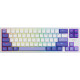 Дротова магнітна клавіатура Proove Gaming Aress (Ukraine Layout) white/purple (MKAR00022417)