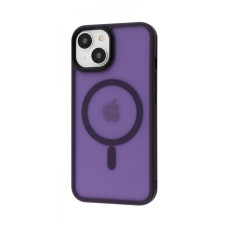 Чохол WAVE Matte Insane Case with Magnetic Ring iPhone 14 deep purple (45116)