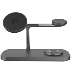 Бездротовий ЗП Proove Magnetic Field Pro 3 in 1 Qi2 black (WSMP15002001)