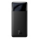 Портативный аккумулятор BASEUS Bipow Digital Display Power bank 30000mAh |2USB/1Type-C, 3A/15W, QC| (PPDML-K01) Black