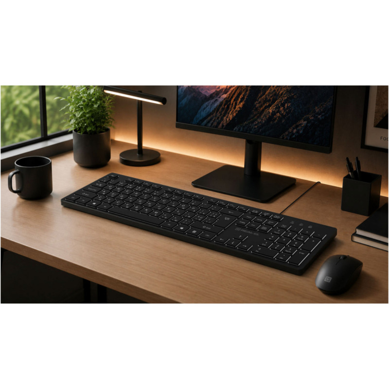 Клавиатура REAL-EL RK-7050 Black