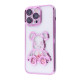 Чохол Shining Bear Case iPhone 15 Pro Max rose gold (55919)