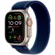 Apple Watch Ultra 2 GPS + Cellular 49mm Natural Titanium Case with Black Trail Loop - M/L (MXTR3)