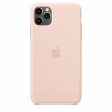Apple Silicon Case iPhone 11 Pro MAX (Pink Sand)