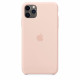 Apple Silicon Case iPhone 11 Pro MAX (Pink Sand)