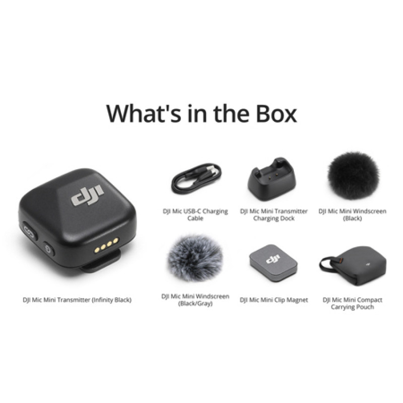DJI Mic Mini Infinity Black (CP.RN.00000431.01)