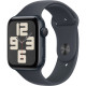 Apple Watch SE 2 GPS 44mm Midnight Aluminium Case w. Midnight Sport Band - S/M (MXEJ3)