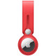 Чохол AirTag Leather Loop (PRODUCT)RED (MK0V3)