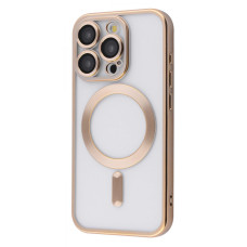 Чохол Metal Matte Case with Magnetic Ring iPhone 15 Pro yellow (54755)
