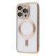 Чохол Metal Matte Case with Magnetic Ring iPhone 15 Pro yellow (54755)