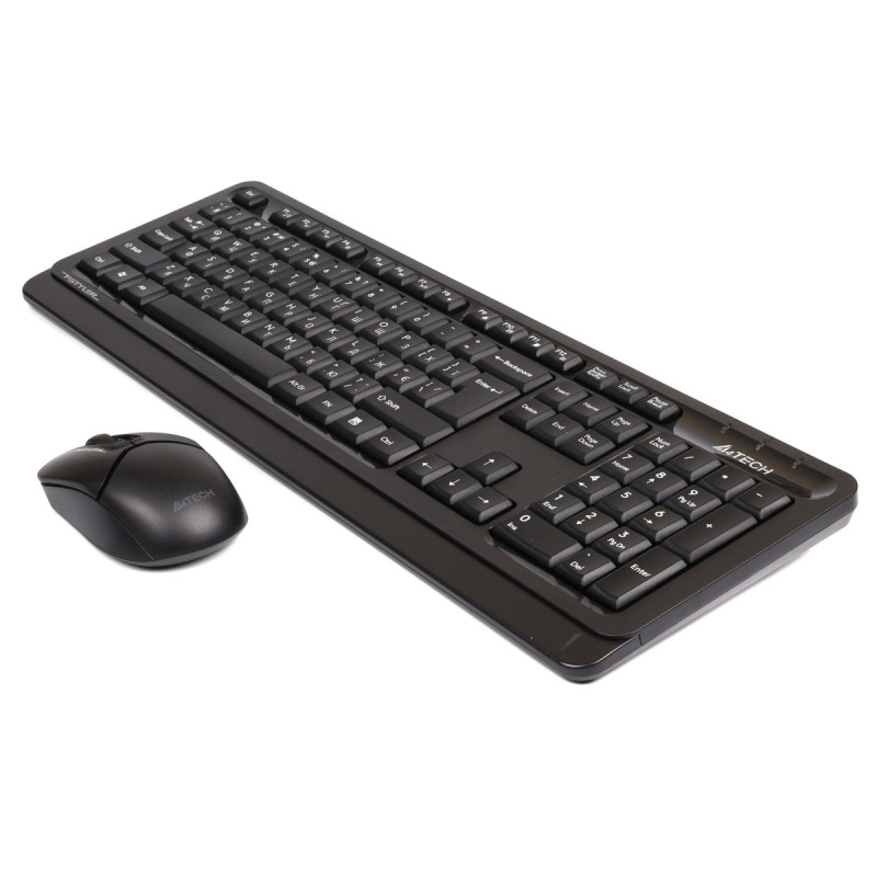 Комплект (клавіатура, миша) бездротовий A4Tech FG1012 Black