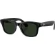 Ray-Ban Meta Wayfarer Gen2 Standard Shiny Black Frame/Clear to Graphite Green Transitions Lenses (RW4012 601/1M 50-22)