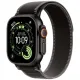 Apple Watch Ultra 3 GPS + Cellular 49mm Black Tit. Case w. Black/Charcoal Trail Loop - M/L (MF1H4)