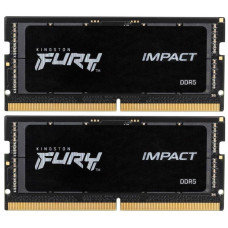 Модуль пам`ятi SO-DIMM DDR5 2x32GB/5600 Kingston Fury Impact (KF556S40IBK2-64)