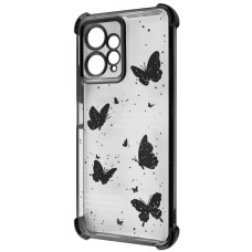 Чохол WAVE Winkie Xiaomi Redmi Note 12 4G black/butterfly (64207)
