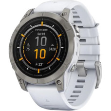 Garmin Epix Pro Gen 2 Sapphire 47mm Titanium w. Whitestone Band (010-02803-20, 010-02803-21)