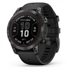 Garmin Fenix 7 Pro Sapphire Solar Carbon G. DLC Tit. with Black Band (010-02777-10, 010-02777-11, 010-02777-54)