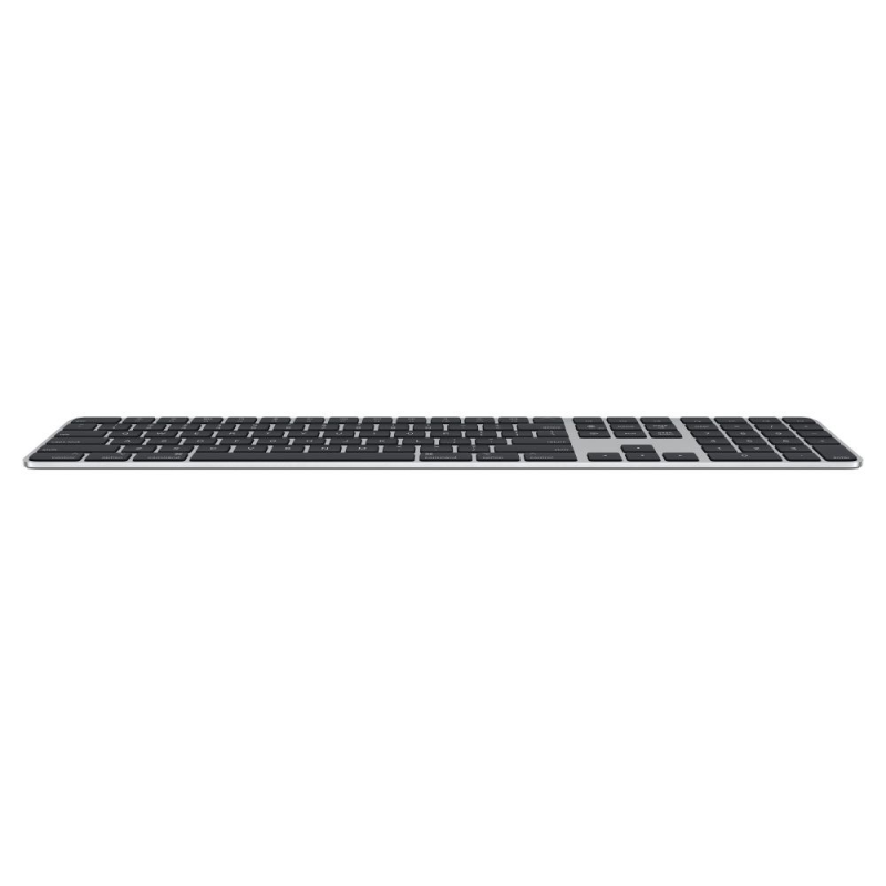 Клавіатура бездротова Apple Magic Keyboard with Touch ID and Numeric Keypad Bluetooth Black (MMMR3)