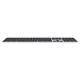Клавіатура бездротова Apple Magic Keyboard with Touch ID and Numeric Keypad Bluetooth Black (MMMR3)