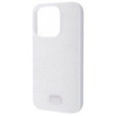 Чохол Bling World Rock Diamond (TPU) iPhone 14 Pro white (37675)