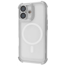Чохол New Matte Case with Magnetic Ring iPhone 17 silver (71416)