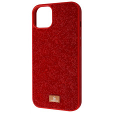 Чохол Bling World Rock Diamond (TPU) iPhone 14 Plus/15 Plus red (37674)