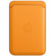Apple Leather Wallet with MagSafe California Poppy (MHLP3)
